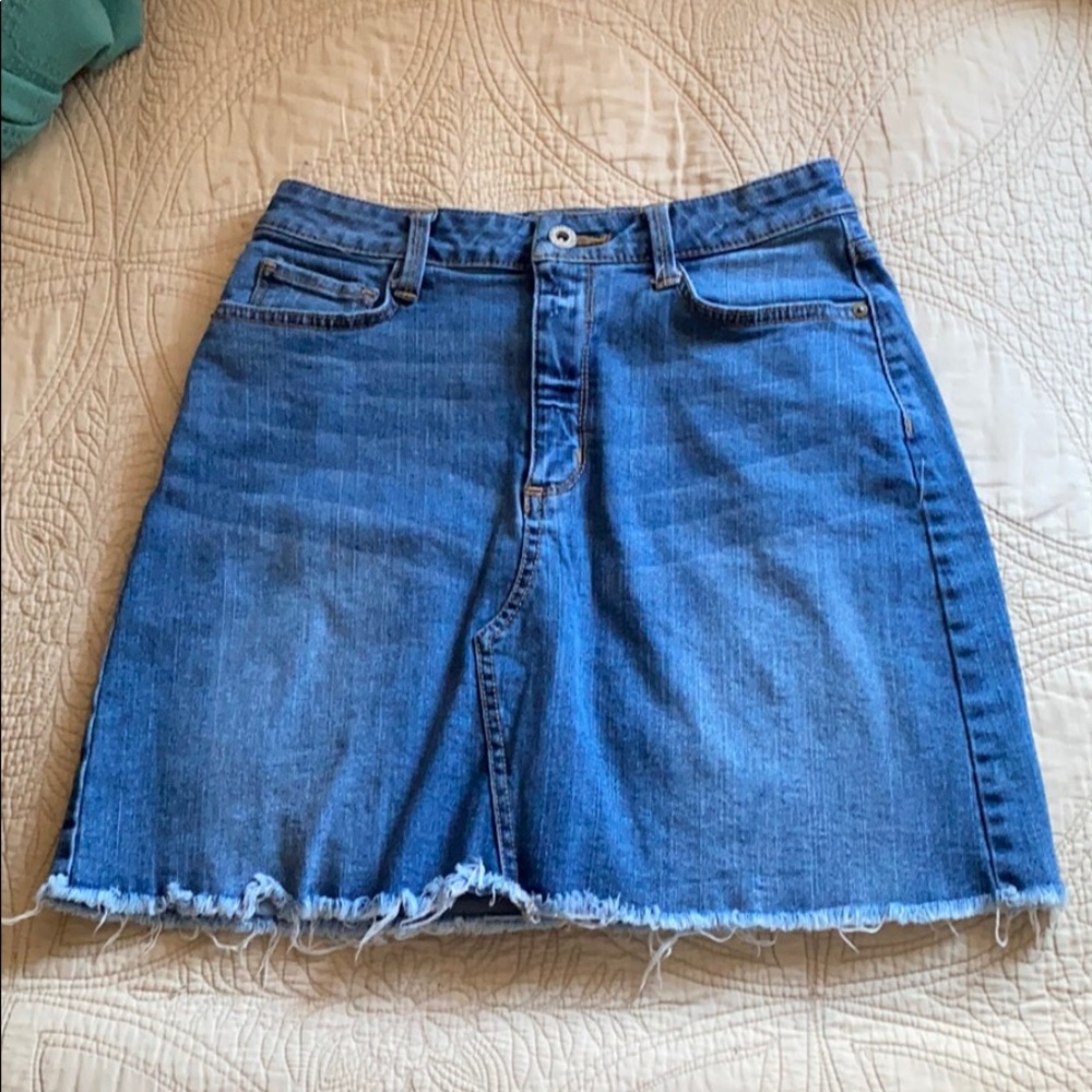 arizona size7 blue jean skirt